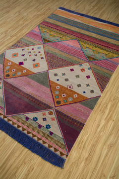 PATANG LES-1153 Antique White/Shale - Rectangular handmade wool rug by Jaipur Rugs - view 3